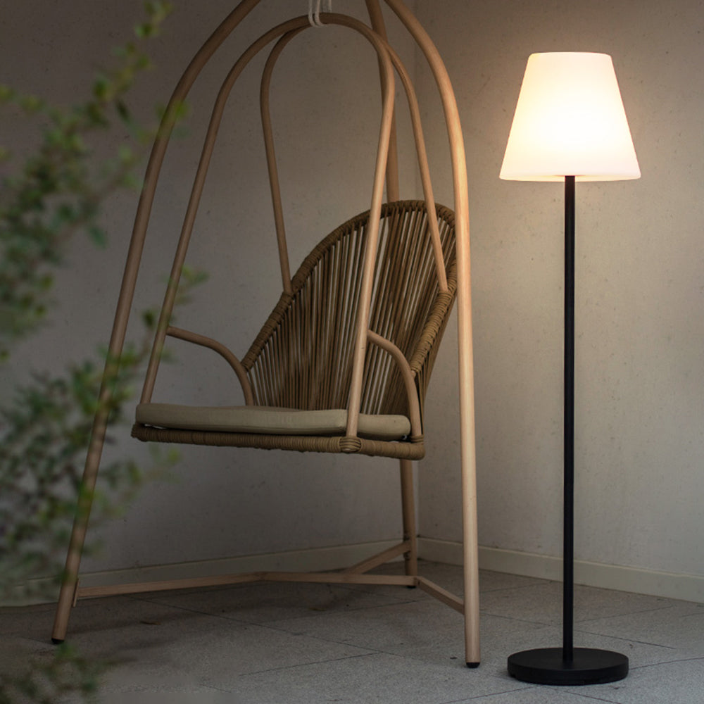Eryn Moderne LED Buitenlamp Zonne Metaal/Acryl Wit/Zwart Tuin/Stoeprand/Balkon