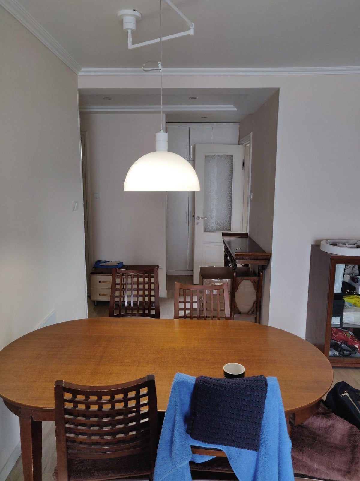 Lyshae Moderne minimalistische Noordse glas hanglamp