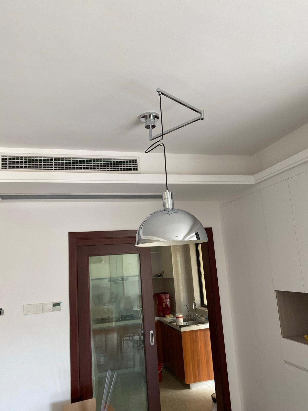 Lyshae Moderne minimalistische Noordse glas hanglamp
