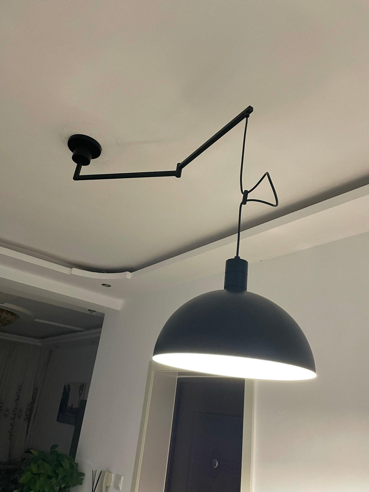 Lyshae Moderne minimalistische Noordse glas hanglamp