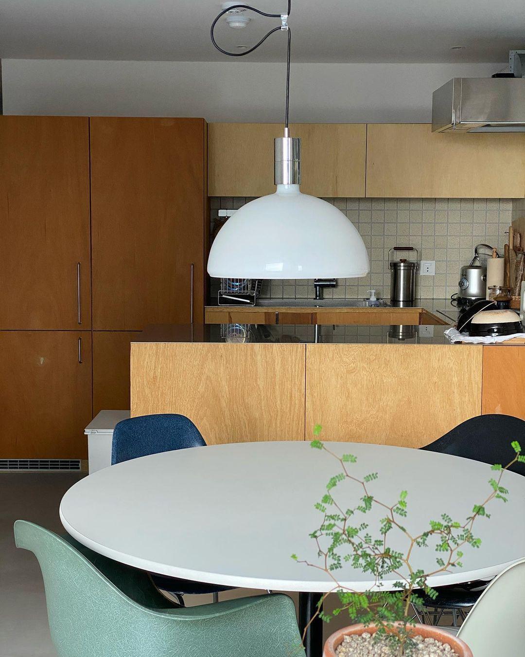 Lyshae Moderne minimalistische Noordse glas hanglamp