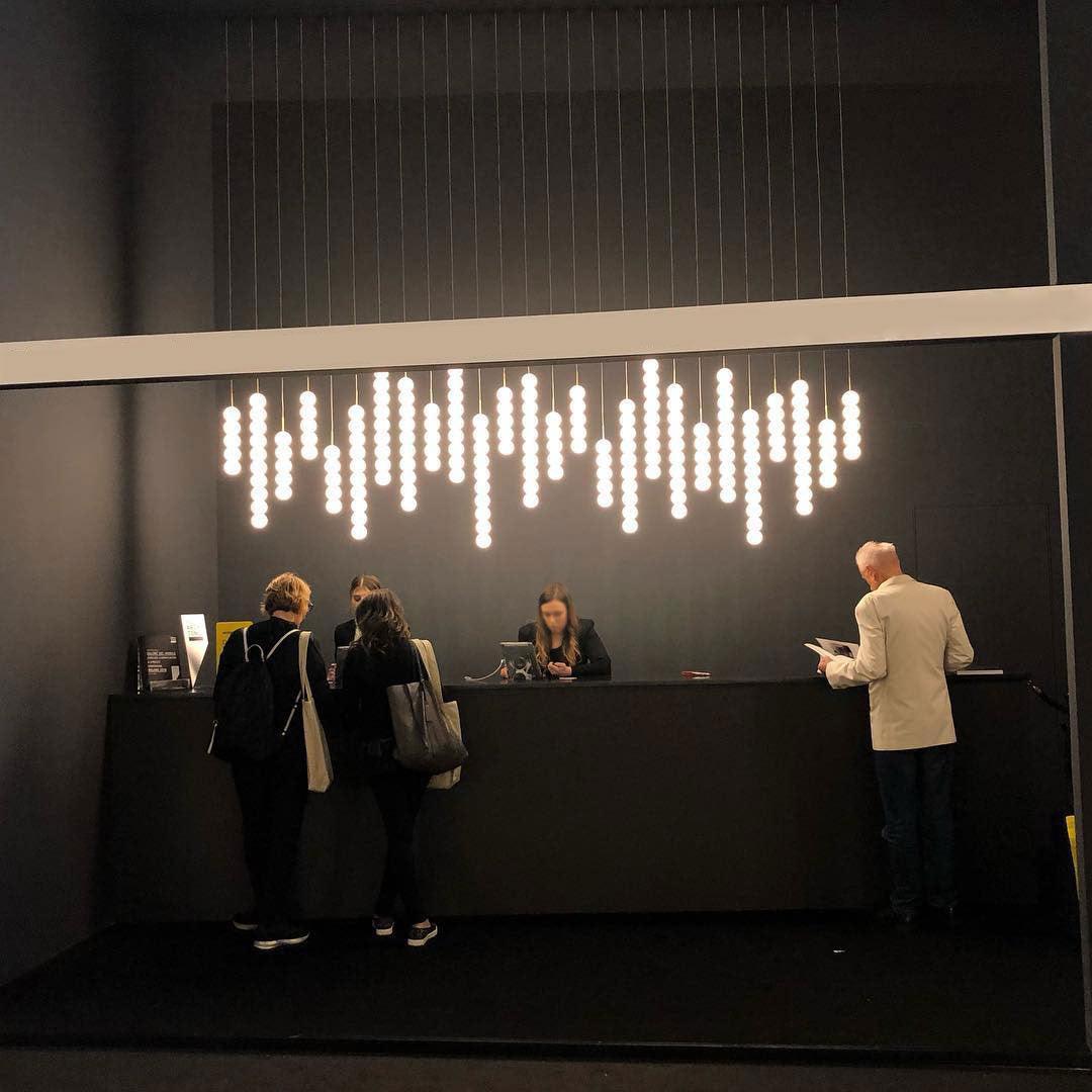 Fray Kunststof artistieke hanglamp
