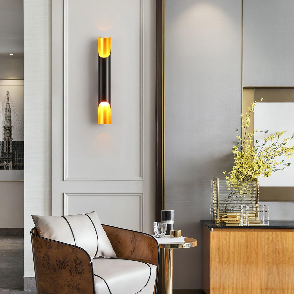 Norearia Moderne Minimalistische Rechte wandlamp