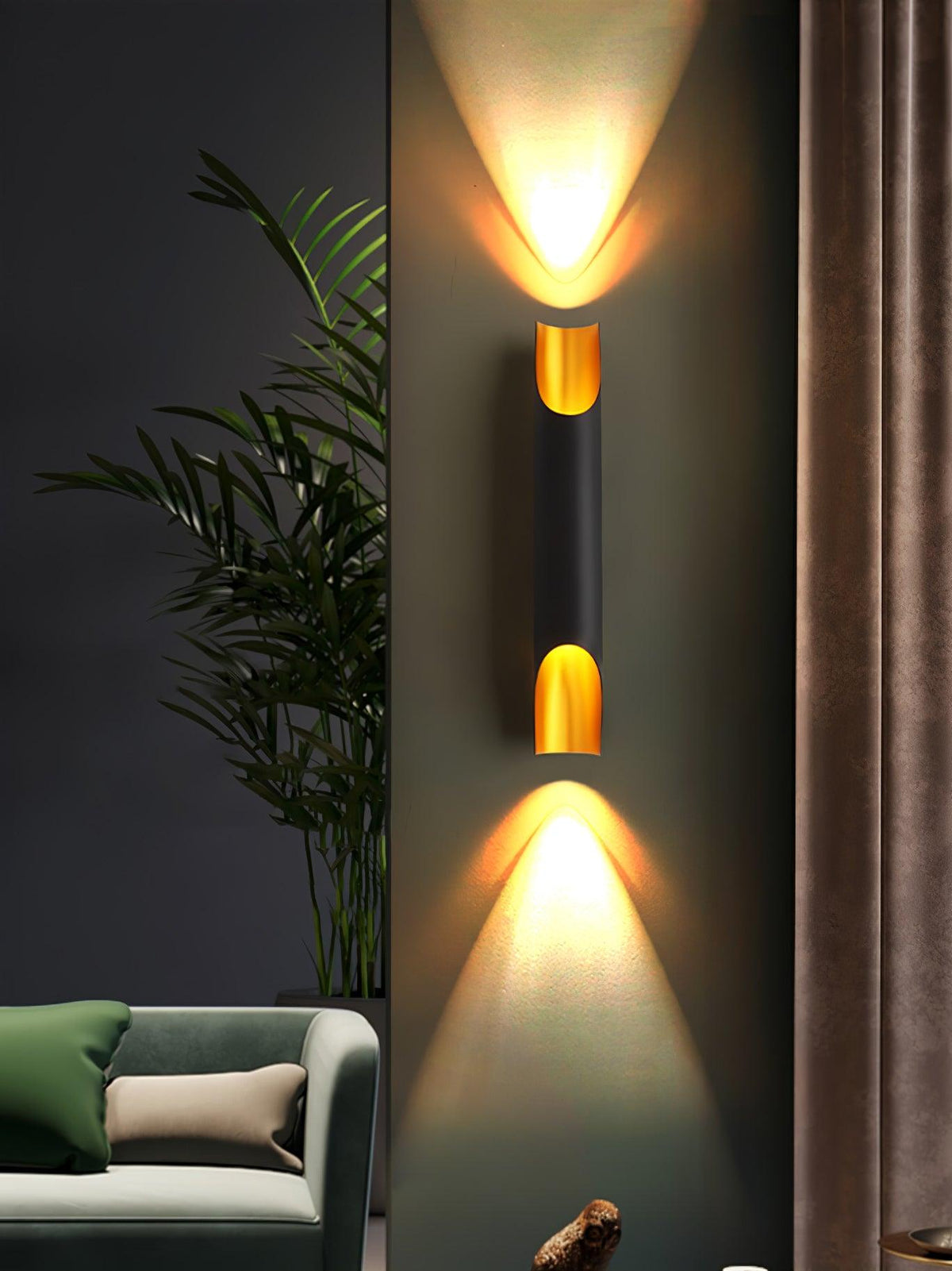 Norearia Moderne Minimalistische Rechte wandlamp