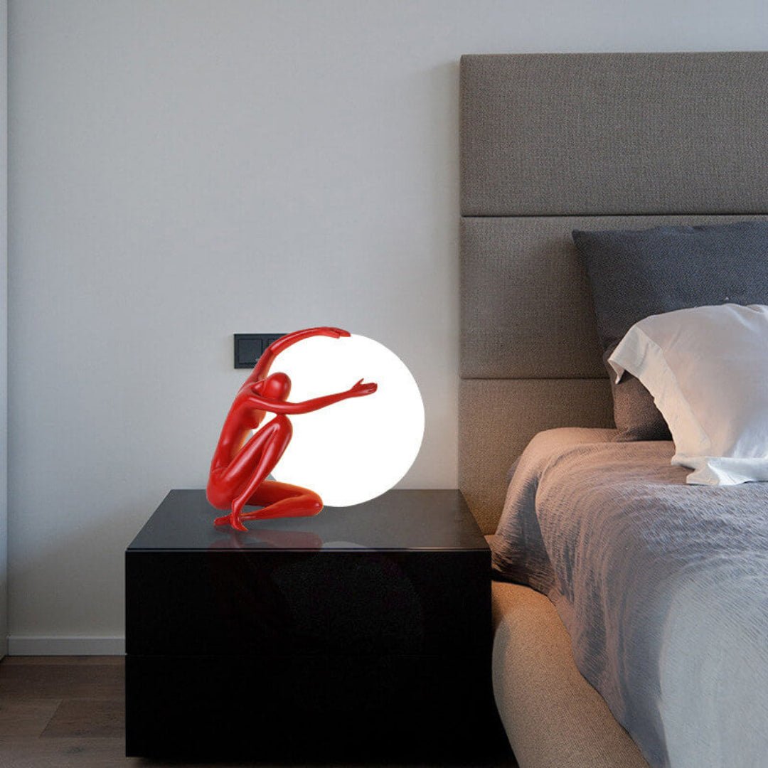 Cosmo Humanoid Ball Holding tafellamp