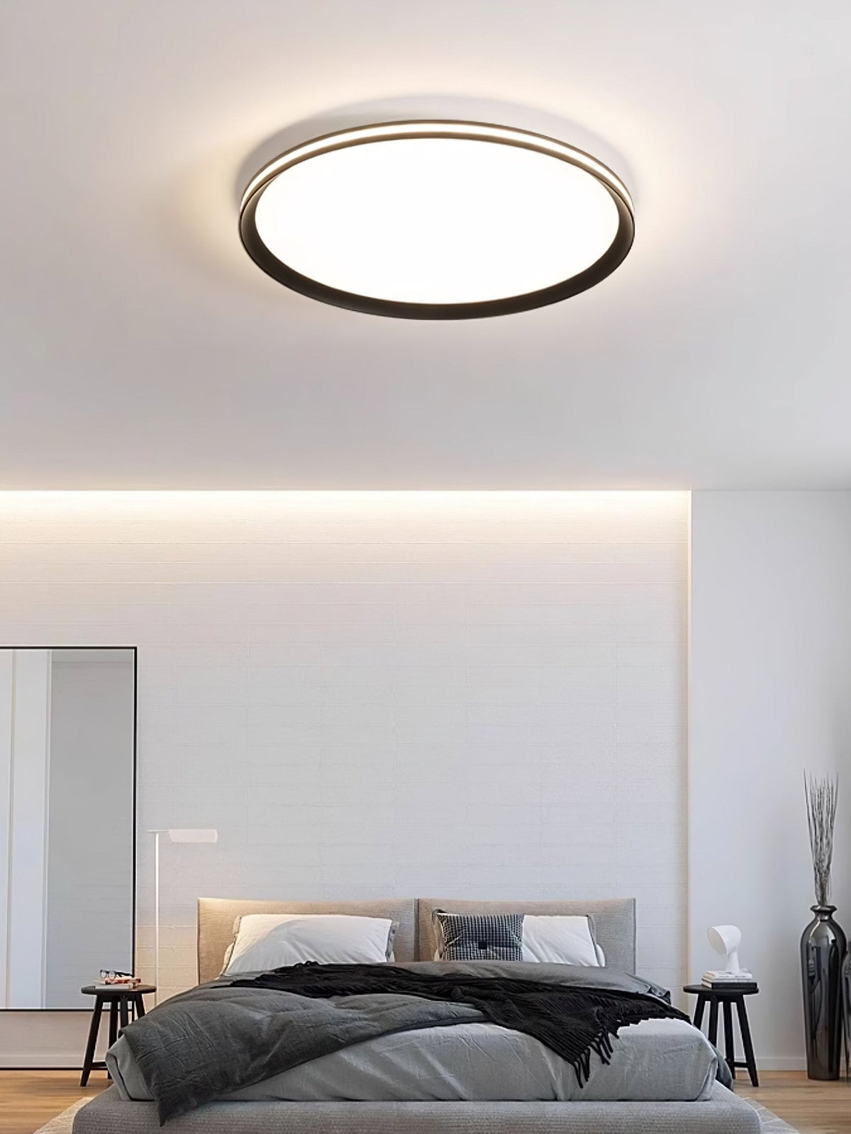Avtheira Moderne minimalistische ronde plafondlamp met LED