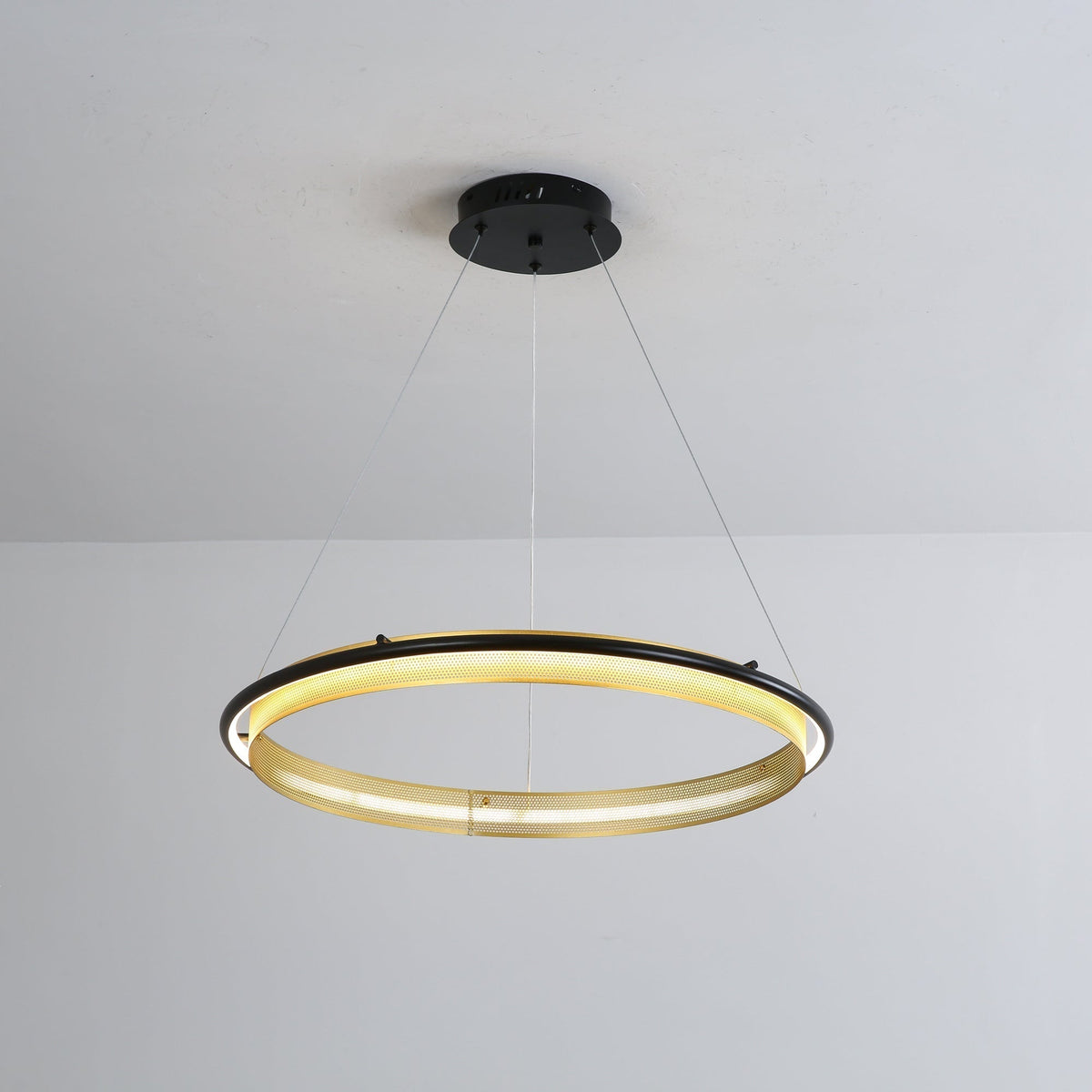 Erveliel moderne minimalistische LED ronde kroonluchter