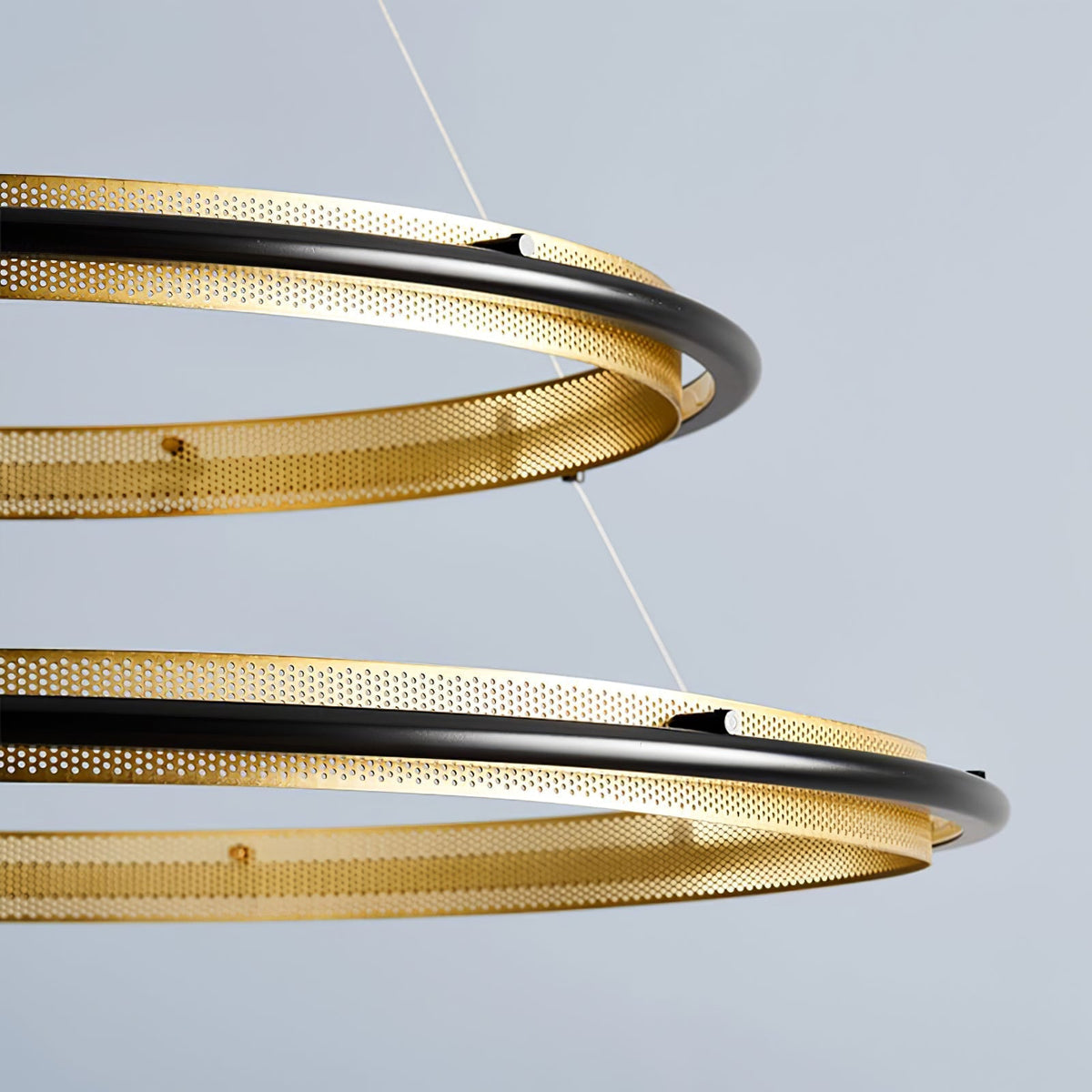 Erveliel moderne minimalistische LED ronde kroonluchter