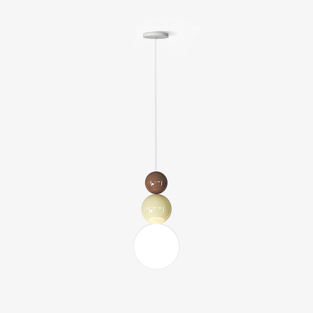 Elynd Acryl drie-ballen hanglamp