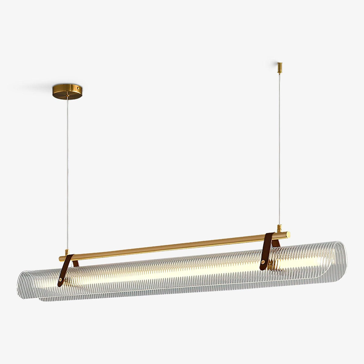 Niraenne Moderne hanglamp van acryl met lineair ontwerp voor eetkamer