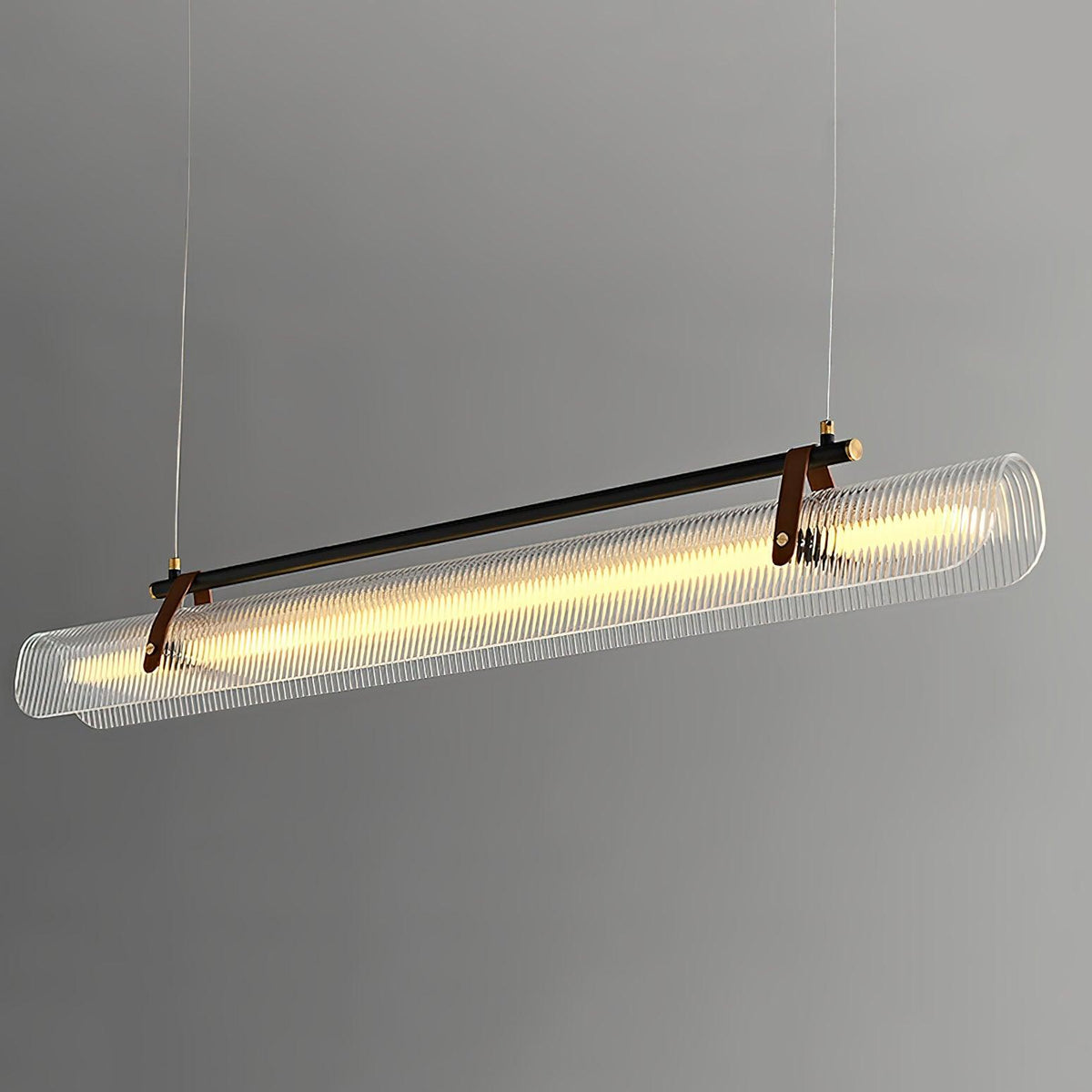 Niraenne Moderne hanglamp van acryl met lineair ontwerp voor eetkamer