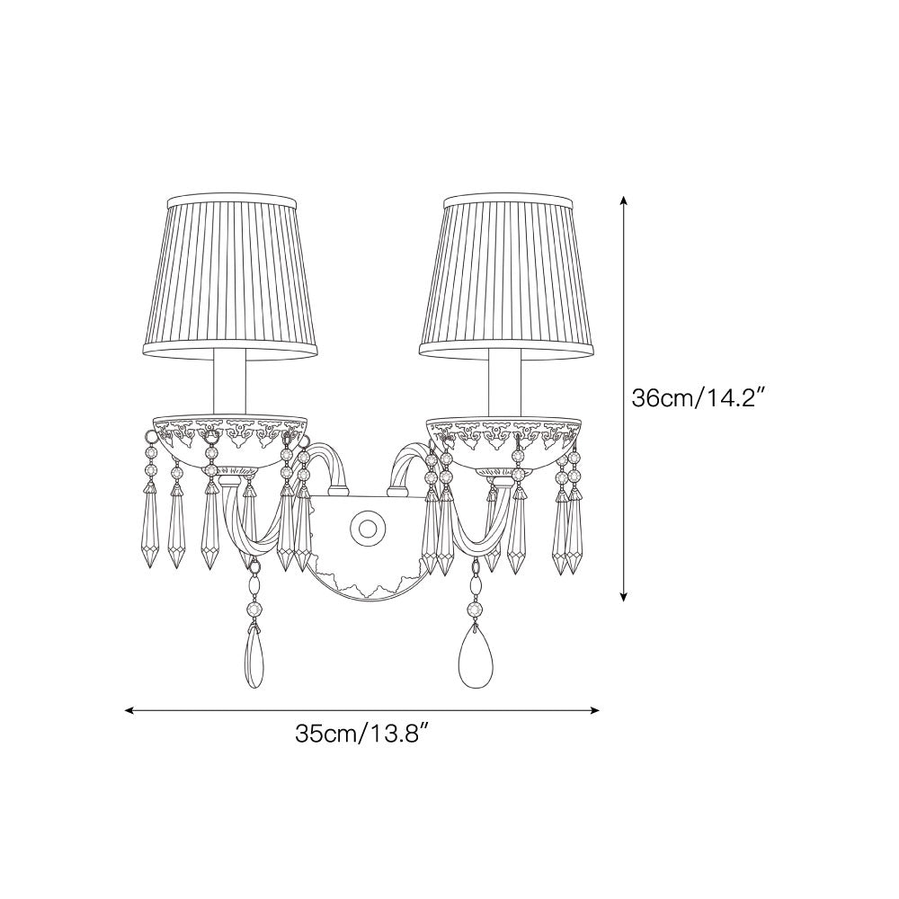 Renelise wandlamp