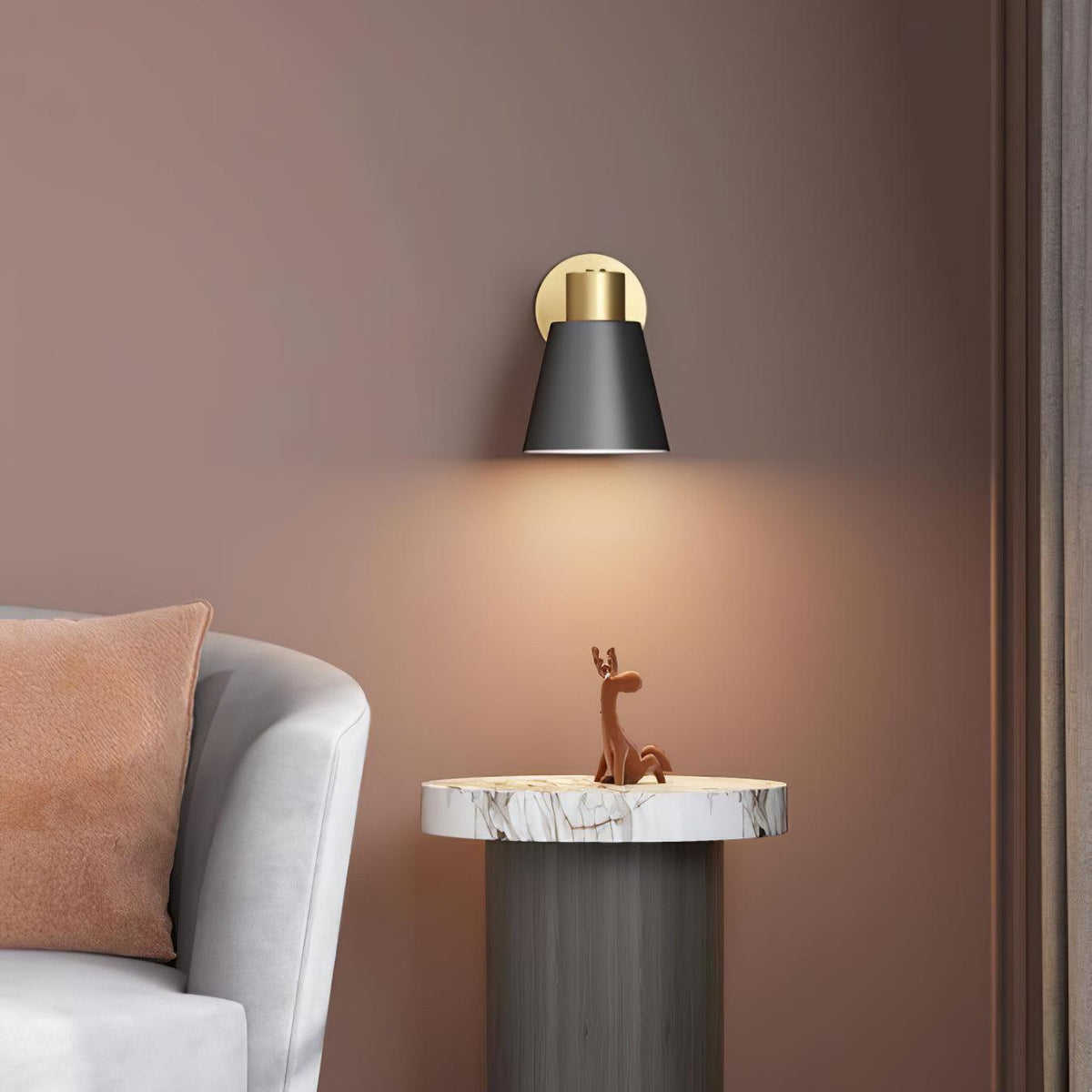 Eurmiros Moderne minimalistische wandlamp met verstelbare arm