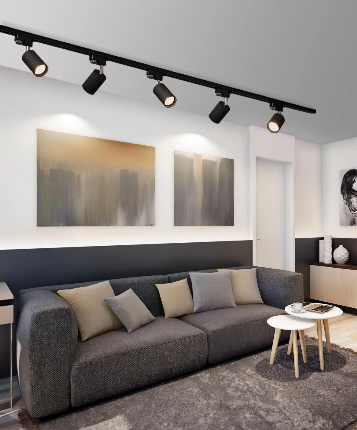 Reneaya verstelbare plafondlamp spotlight track LED