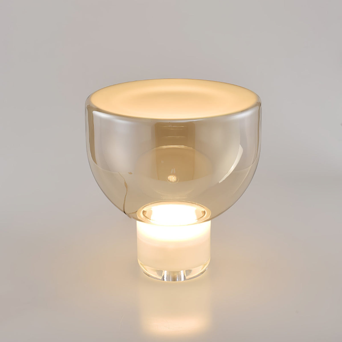 Cavm elegante tafellamp van glas