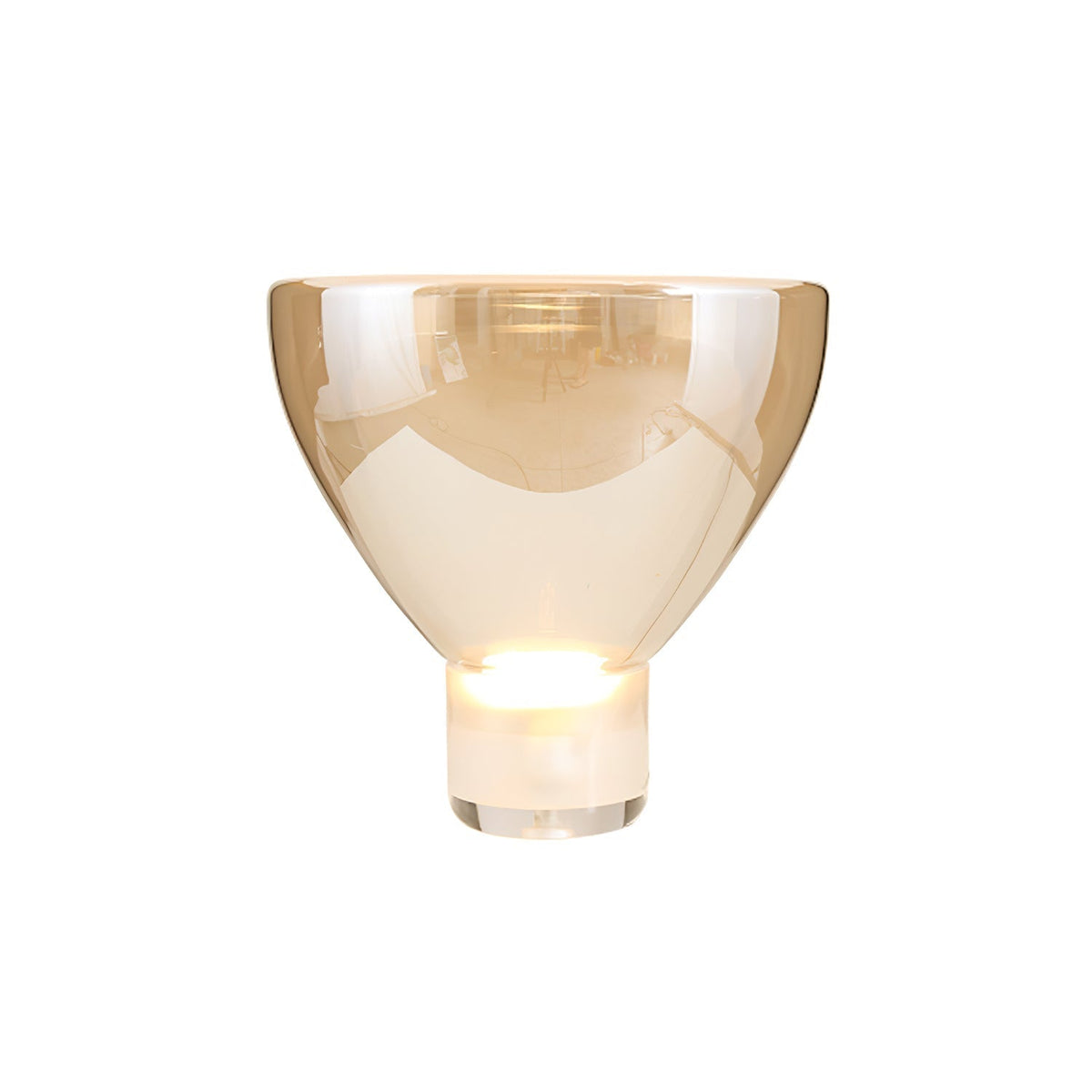Cavm elegante tafellamp van glas