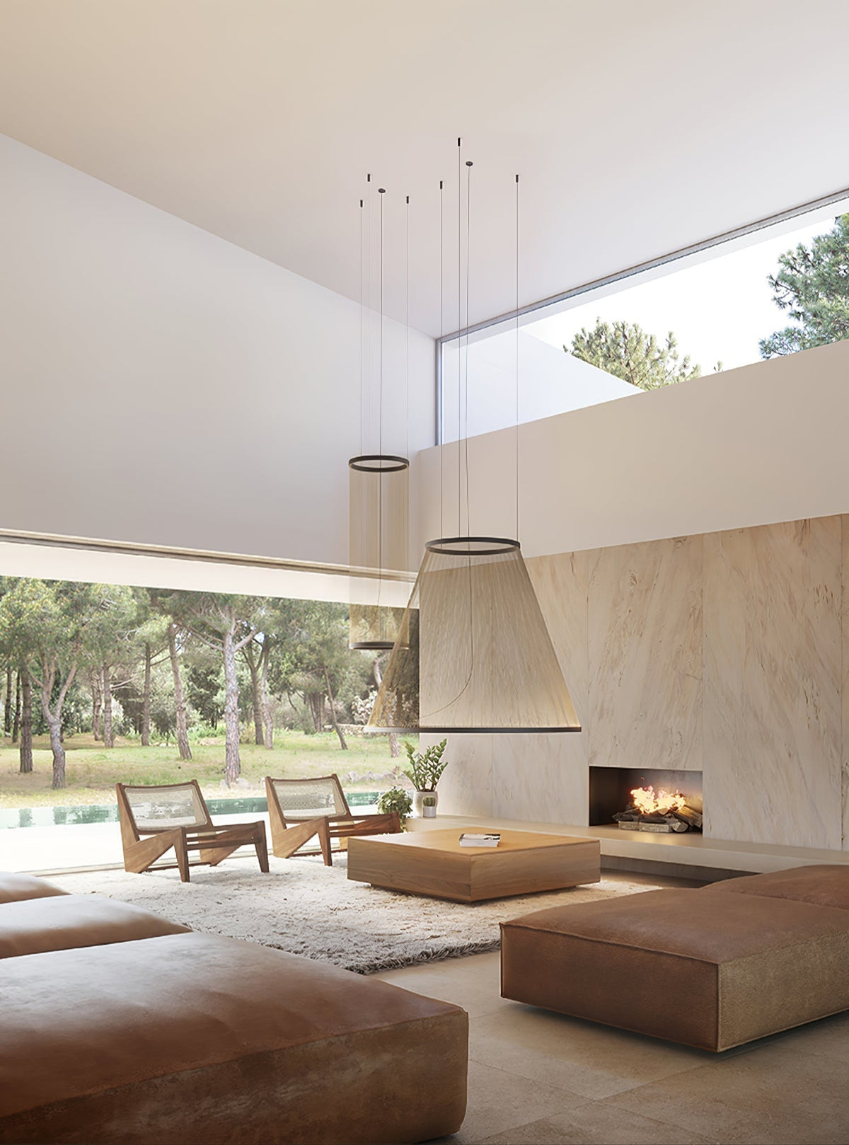 Hyn Minimalistische hanglamp van aluminium