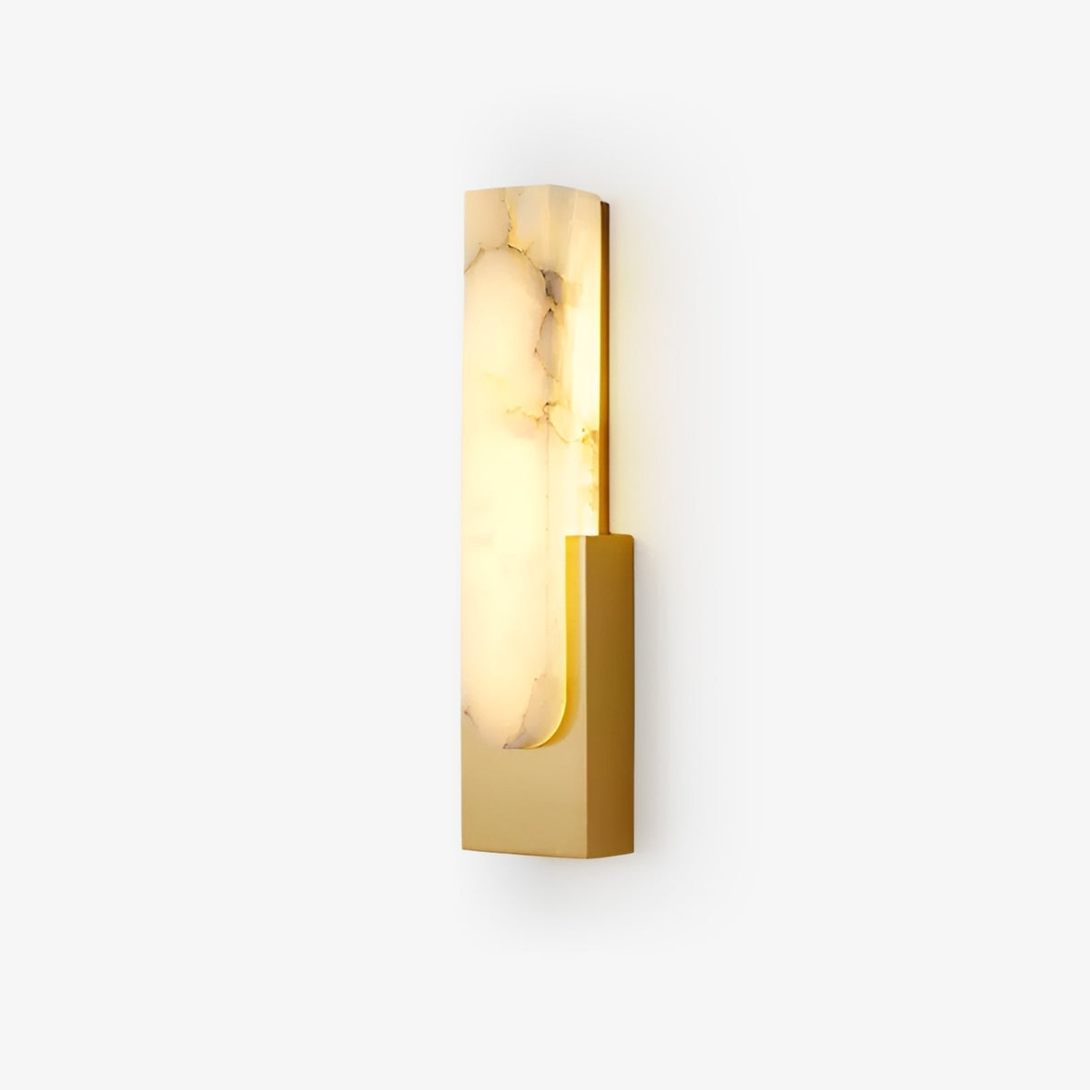 Xaldy wandlamp van albast