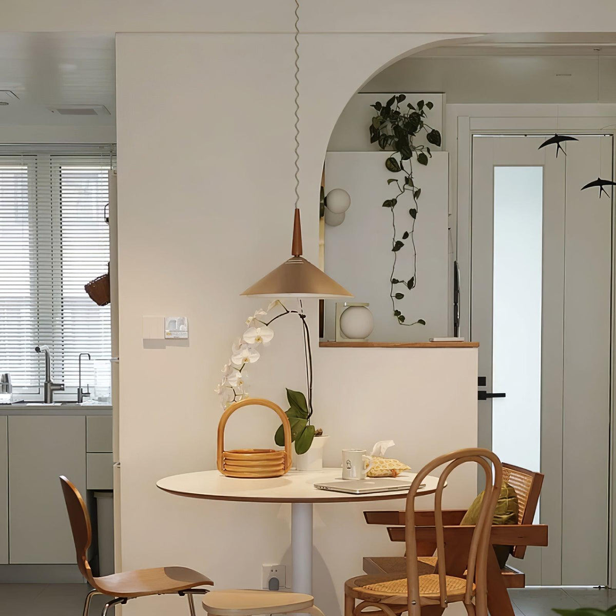 Jolvin Moderne minimalistische retro hanglamp