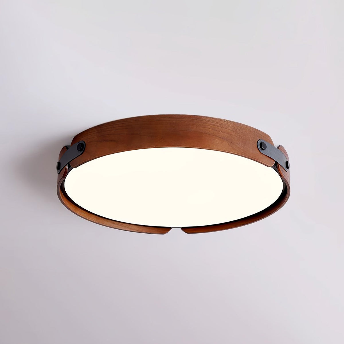 Edan Moderne minimalistische plafondlamp van hout
