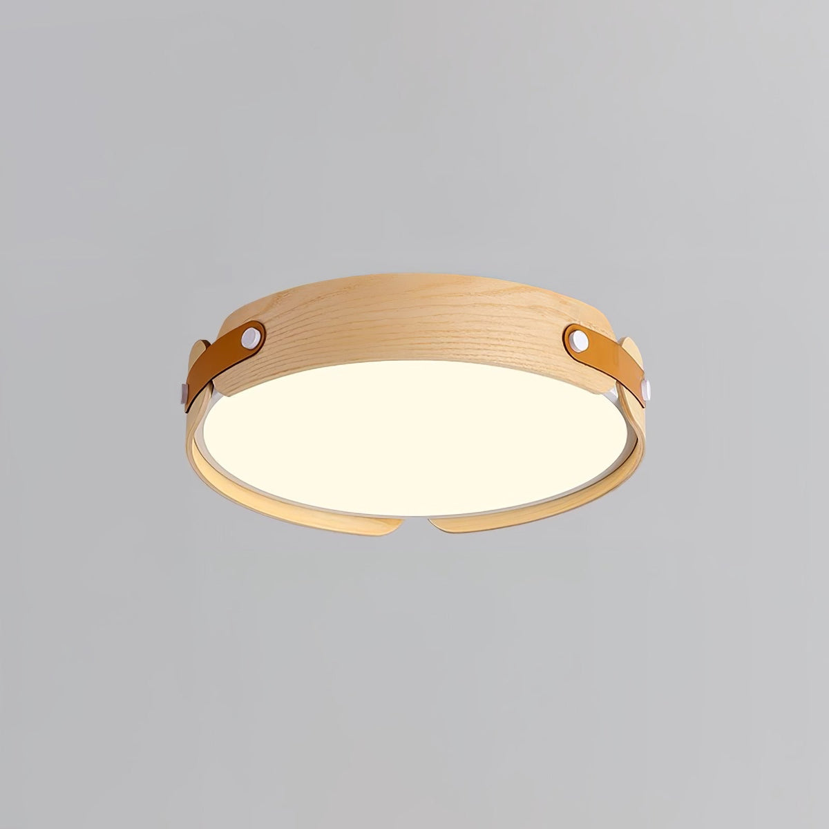 Edan Moderne minimalistische plafondlamp van hout