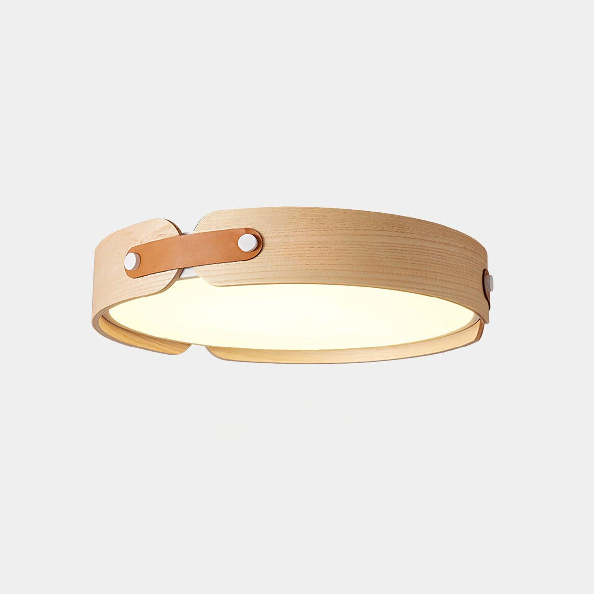 Edan Moderne minimalistische plafondlamp van hout
