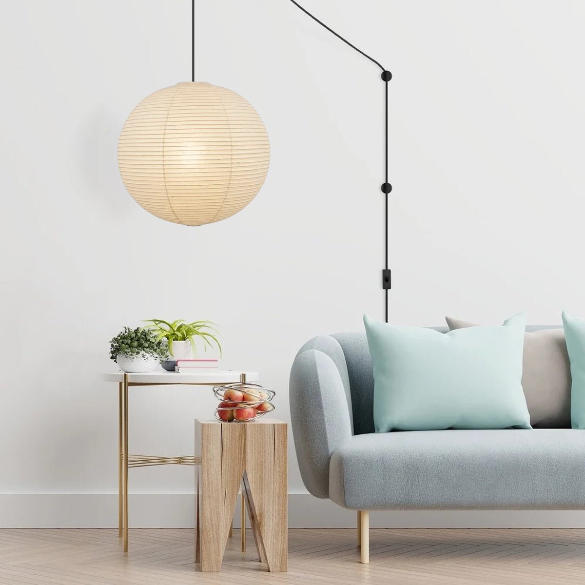 Kalemu Vintage hanglamp van muzelijn papier