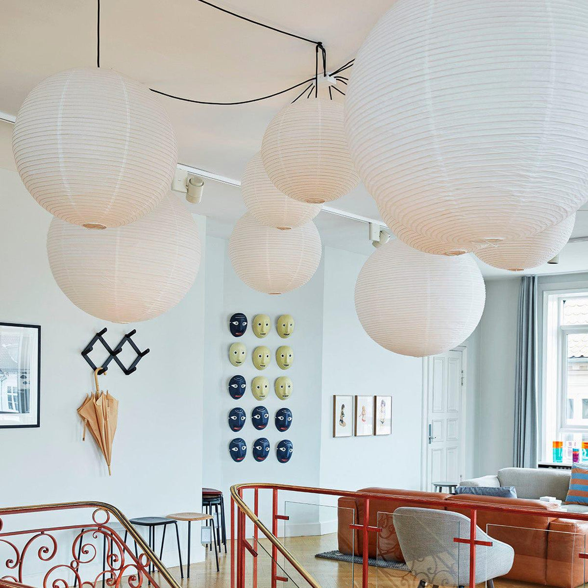 Kalemu Vintage hanglamp van muzelijn papier
