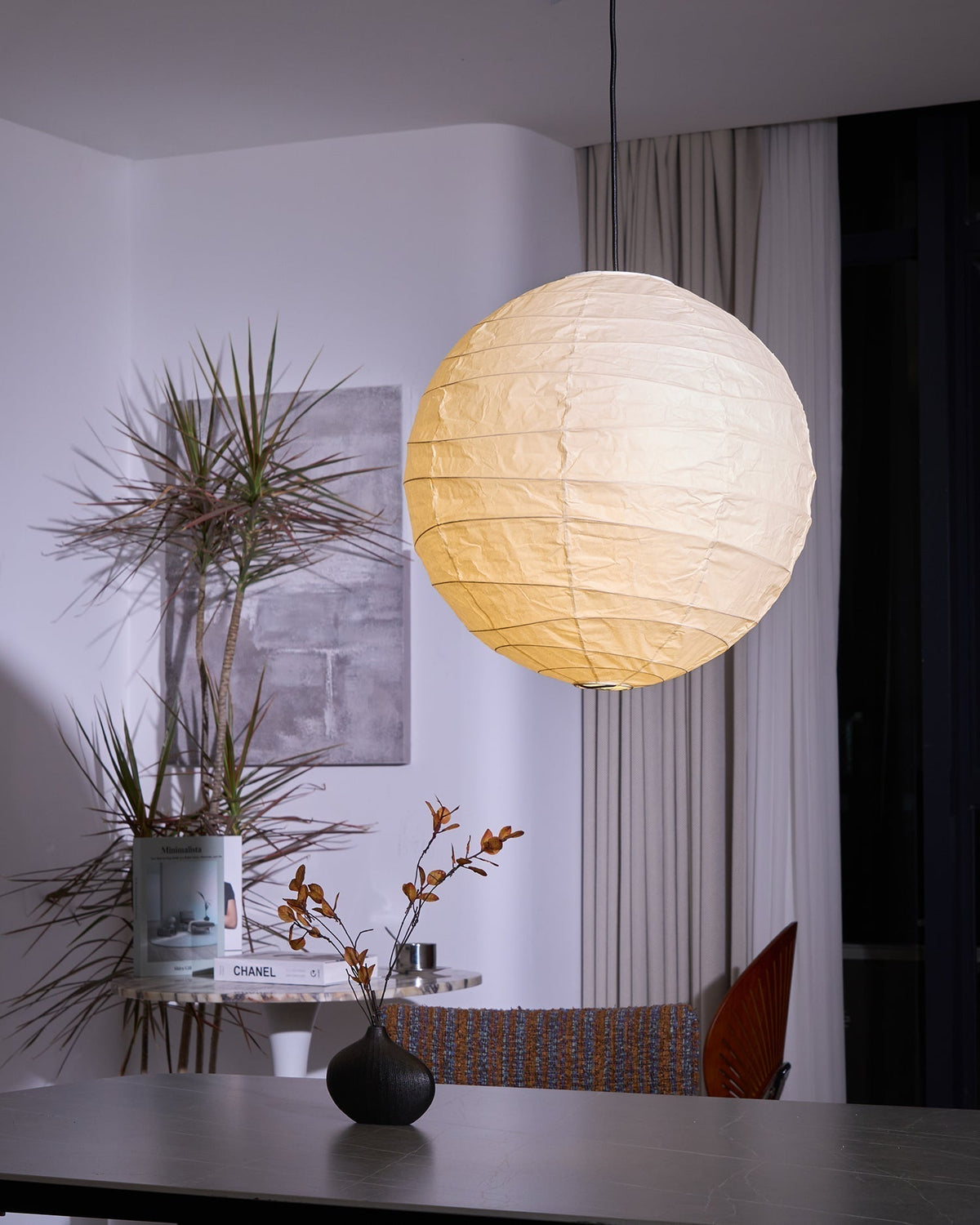 Lunalora Vintage hanglamp van papier