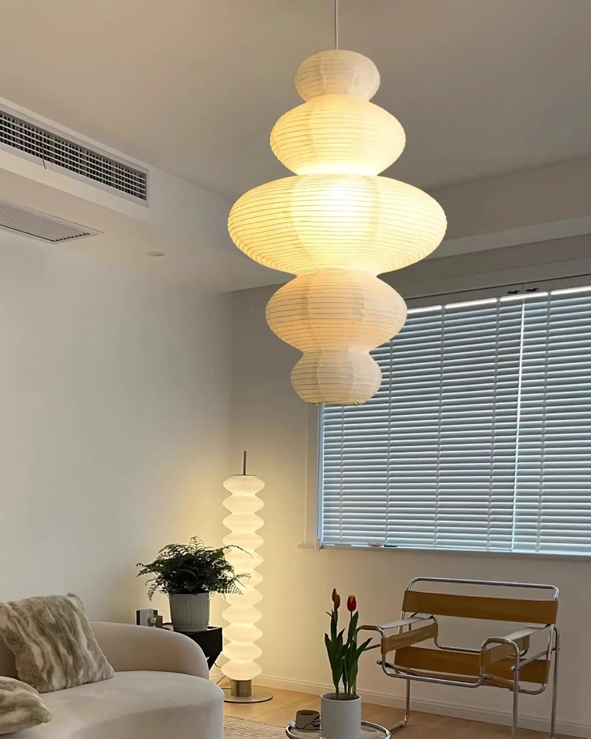 Lunivora traditionele hanglamp van papier