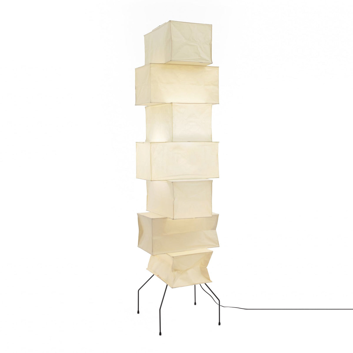 Avara vloerlamp van rijstpapier