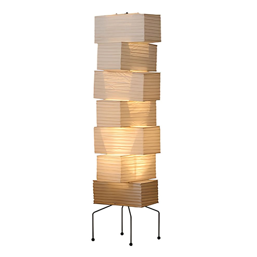 Avara vloerlamp van rijstpapier