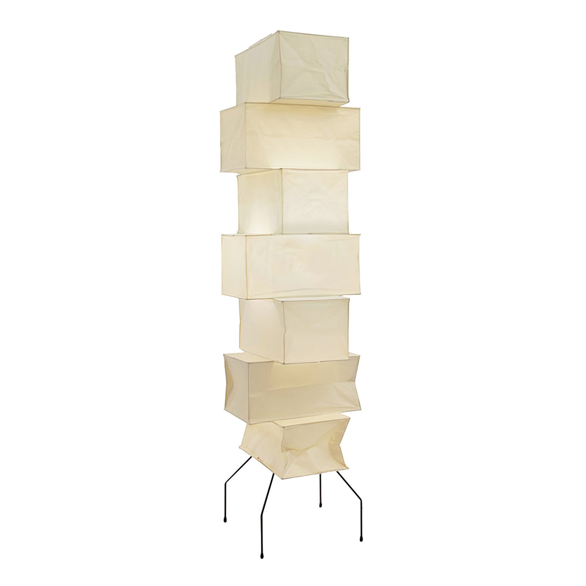Avara vloerlamp van rijstpapier