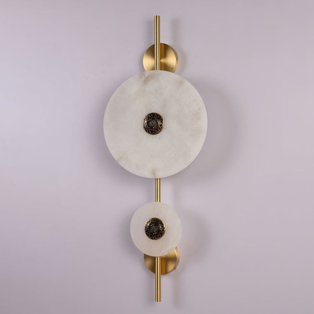Evadne albasten wandlamp