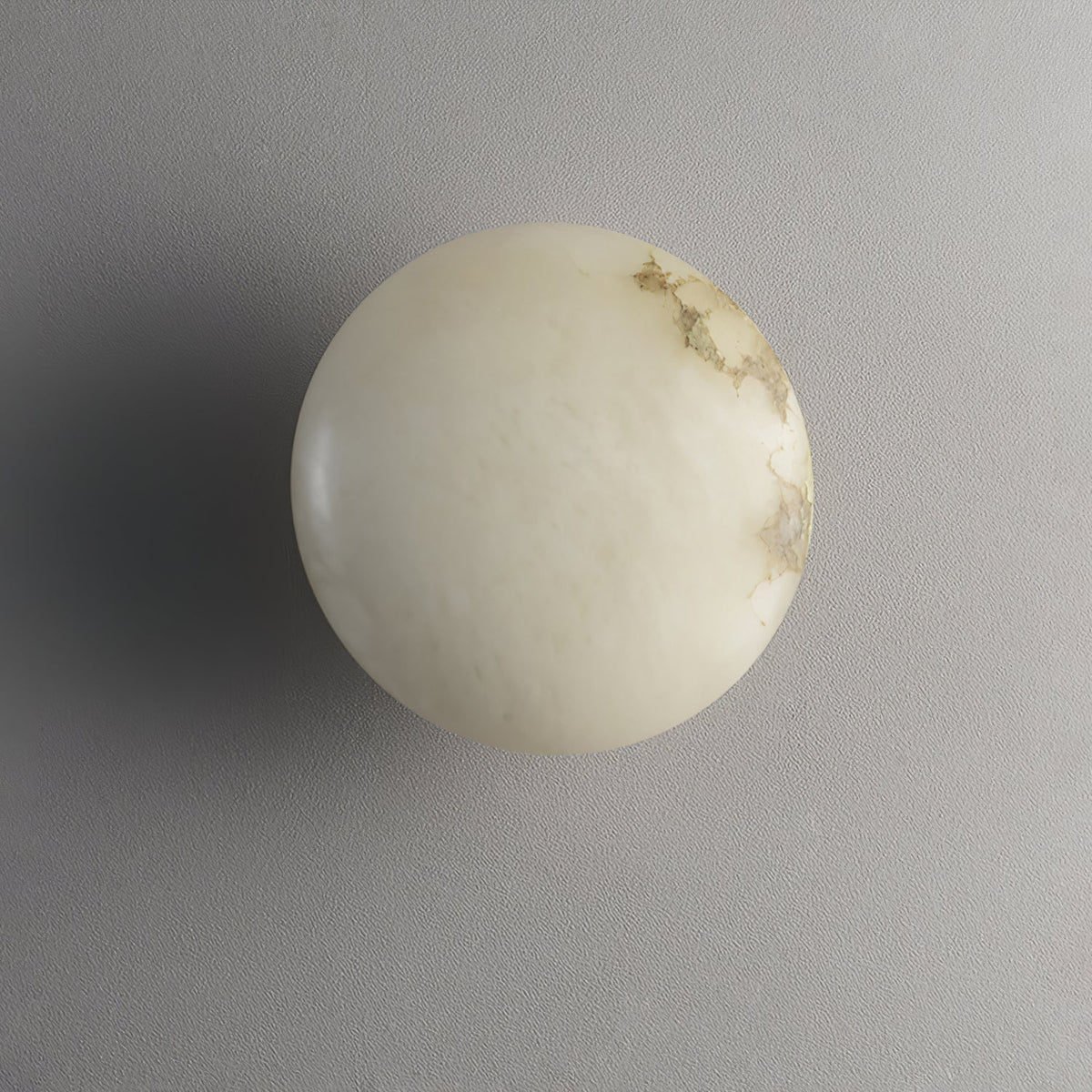 Vanorara minimalistische plafondlamp van albast