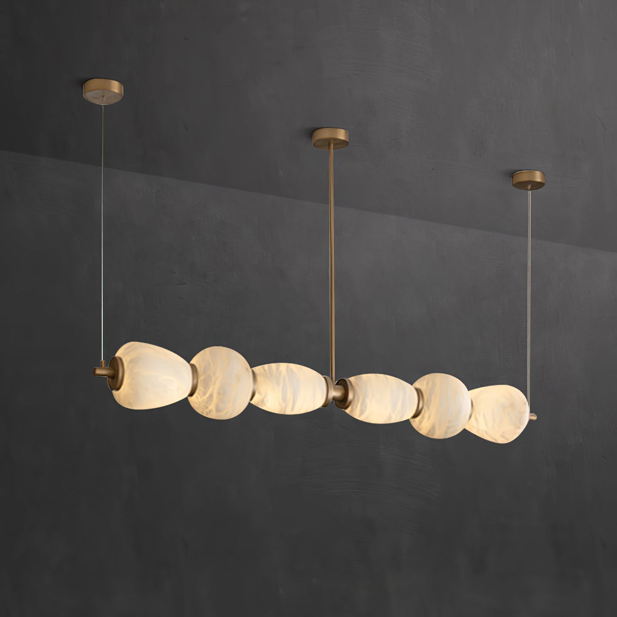 Saroa Albast Lineaire hanglamp