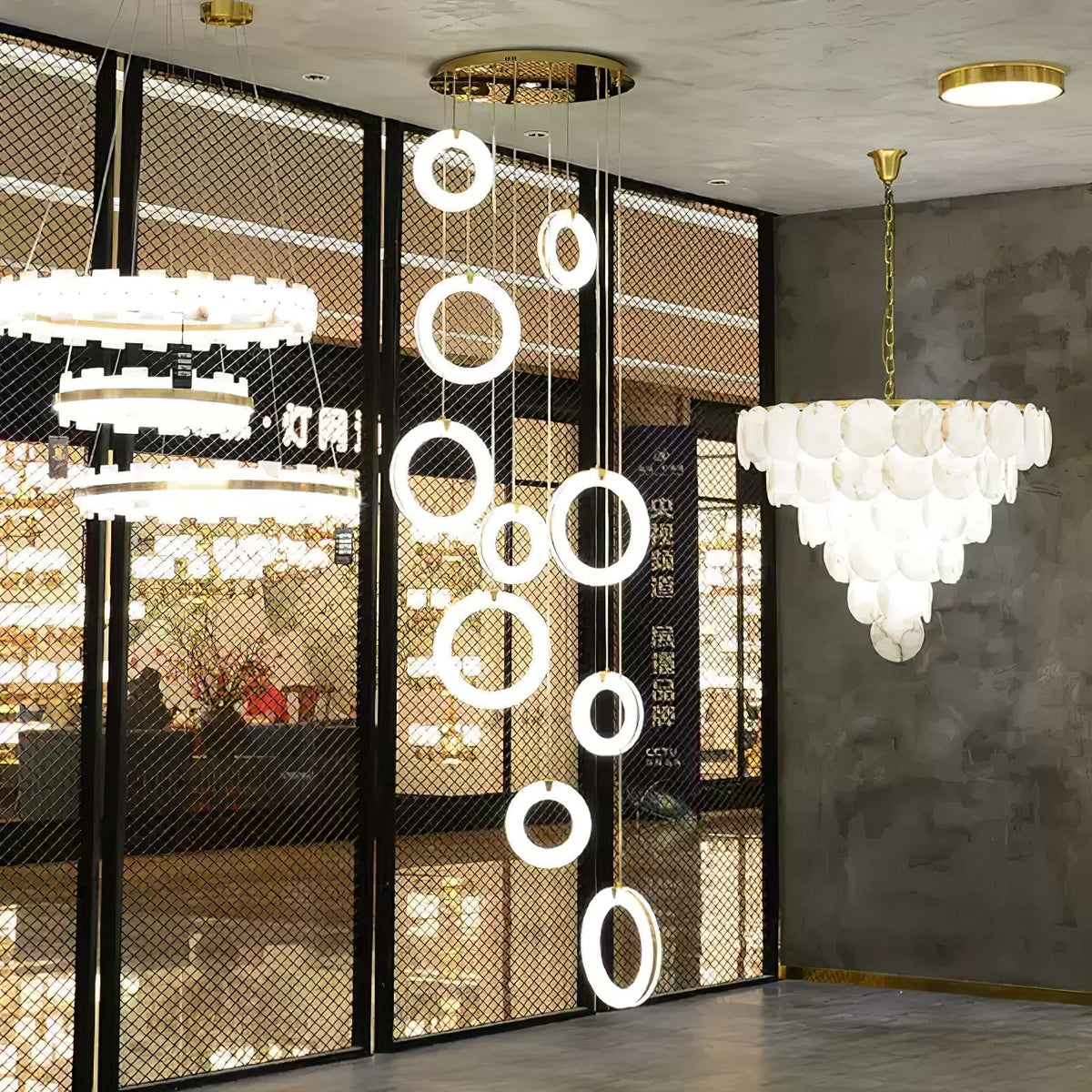 Orelia albasten hanglamp