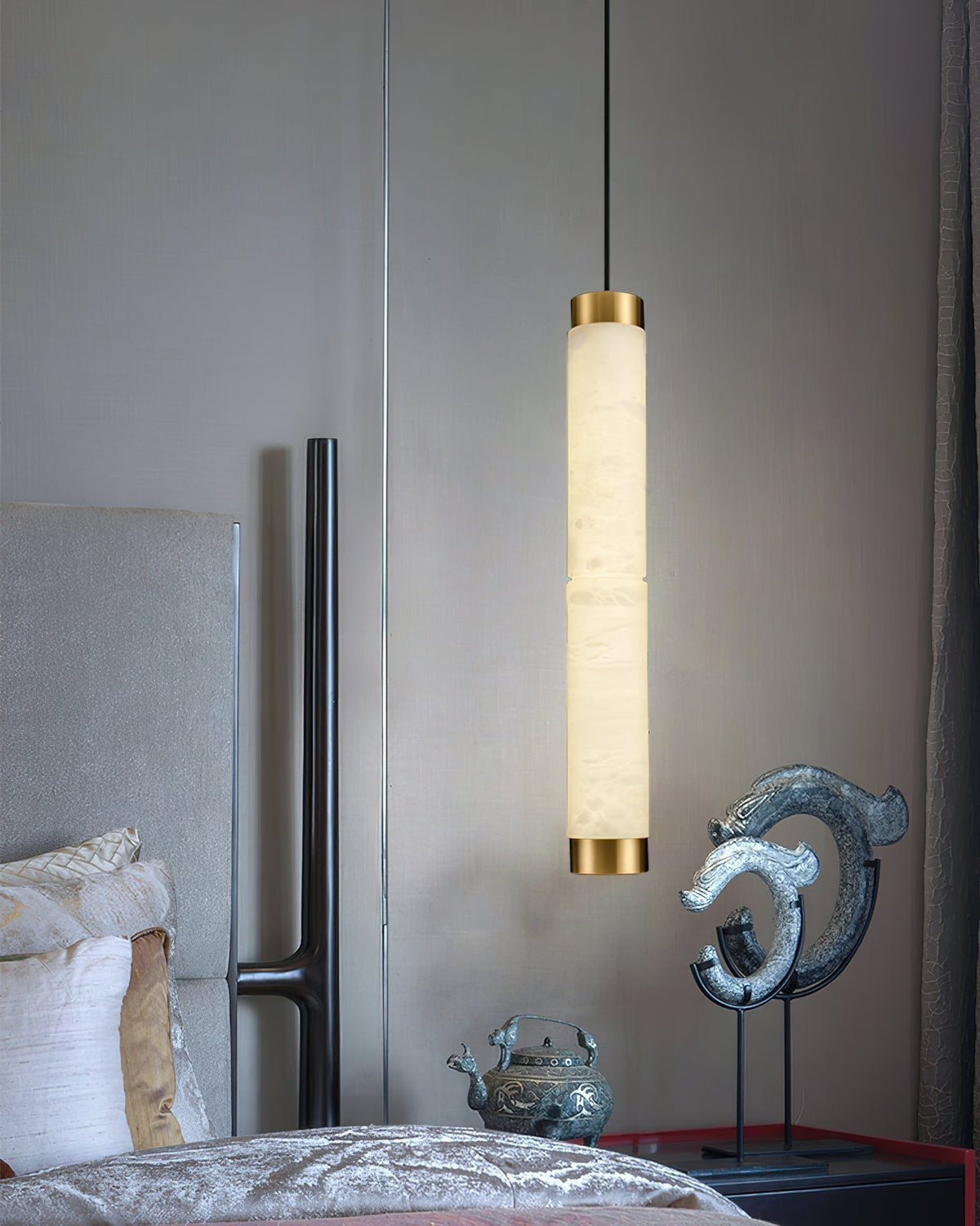 Plotuvyi Moderne hanglamp van albast