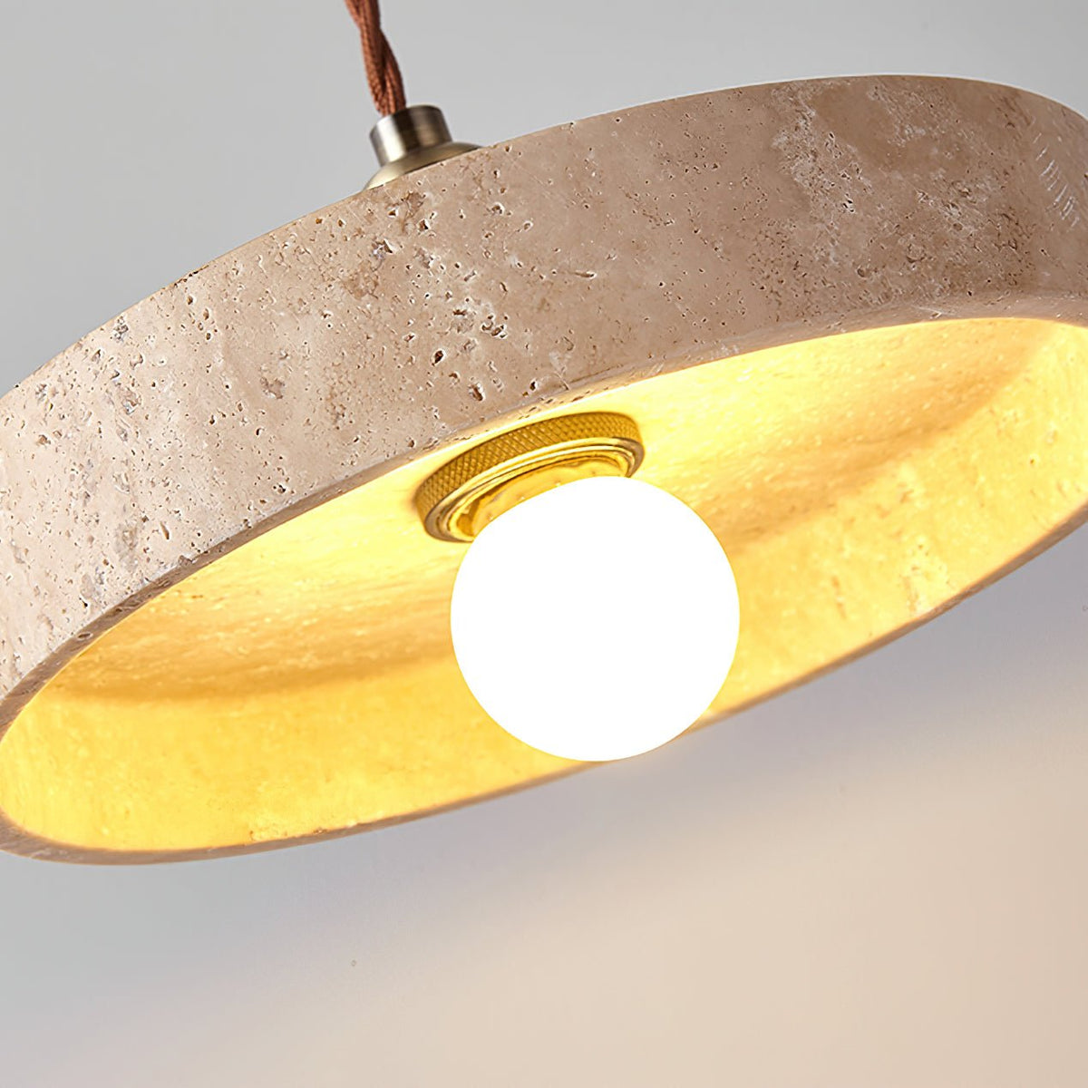Qisk travertin hanglamp
