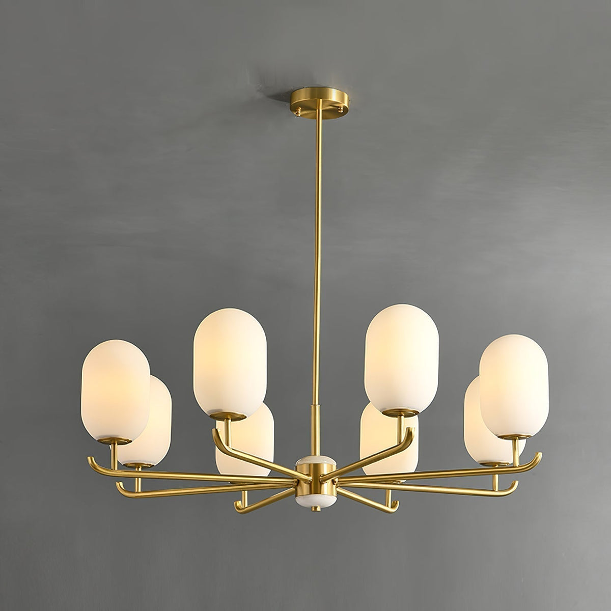 Sifuvyn Moderne geometrische glas kroonluchter