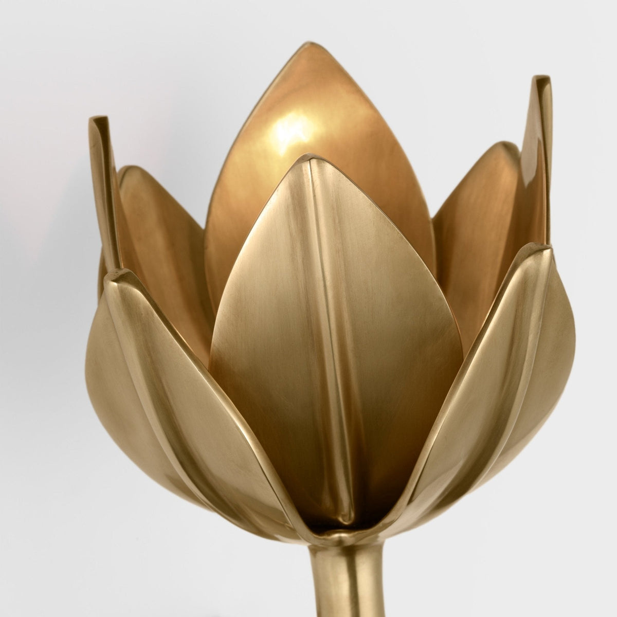 Clira messing wandlamp Lotus Bloom
