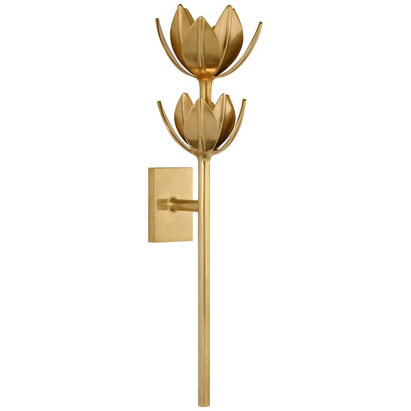 Clira messing wandlamp Lotus Bloom