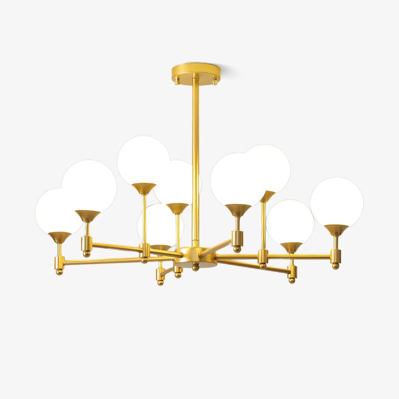 Celireon elegante kroonluchter met glas