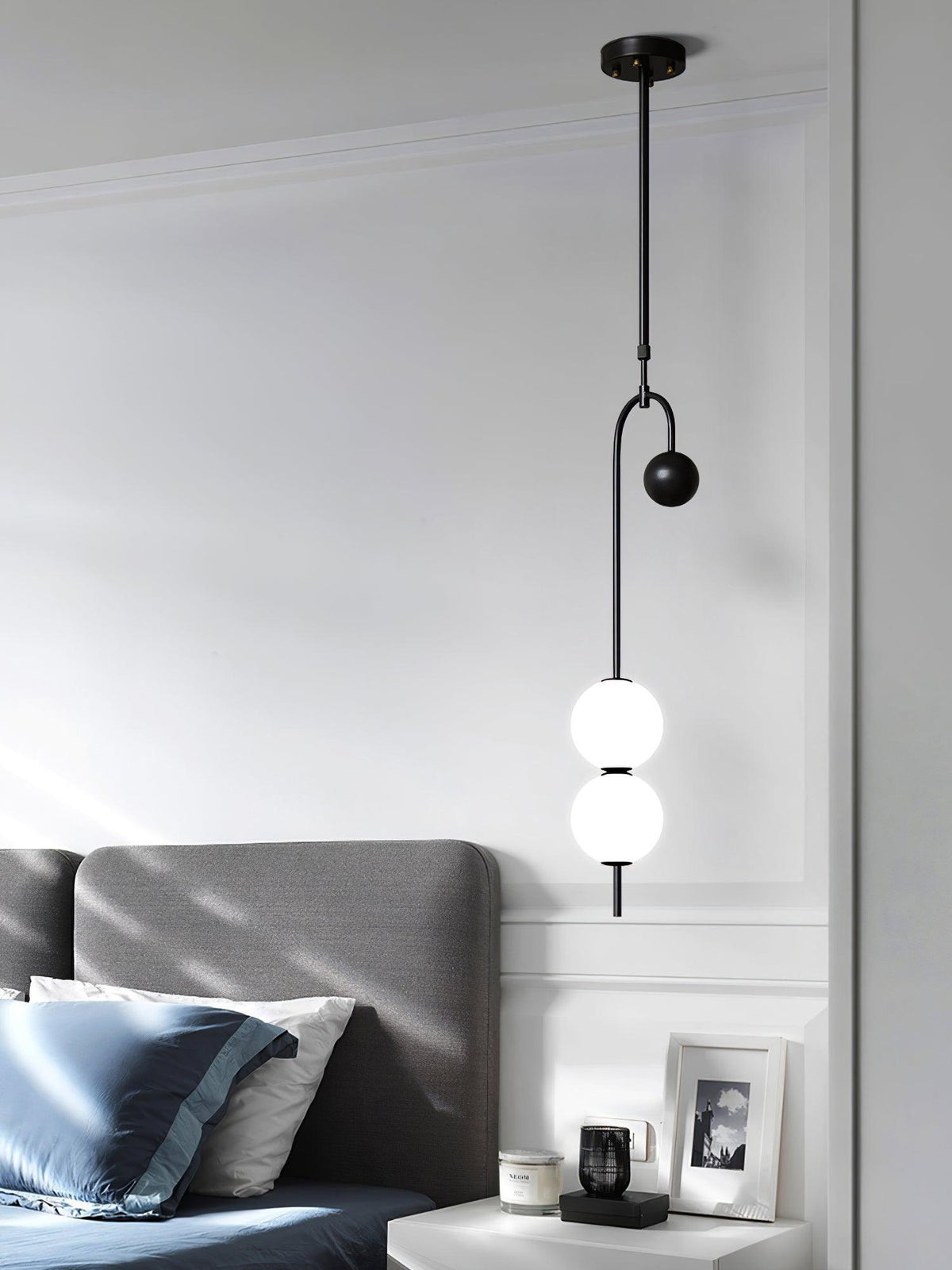 Ellise kunststof artistieke hanglamp
