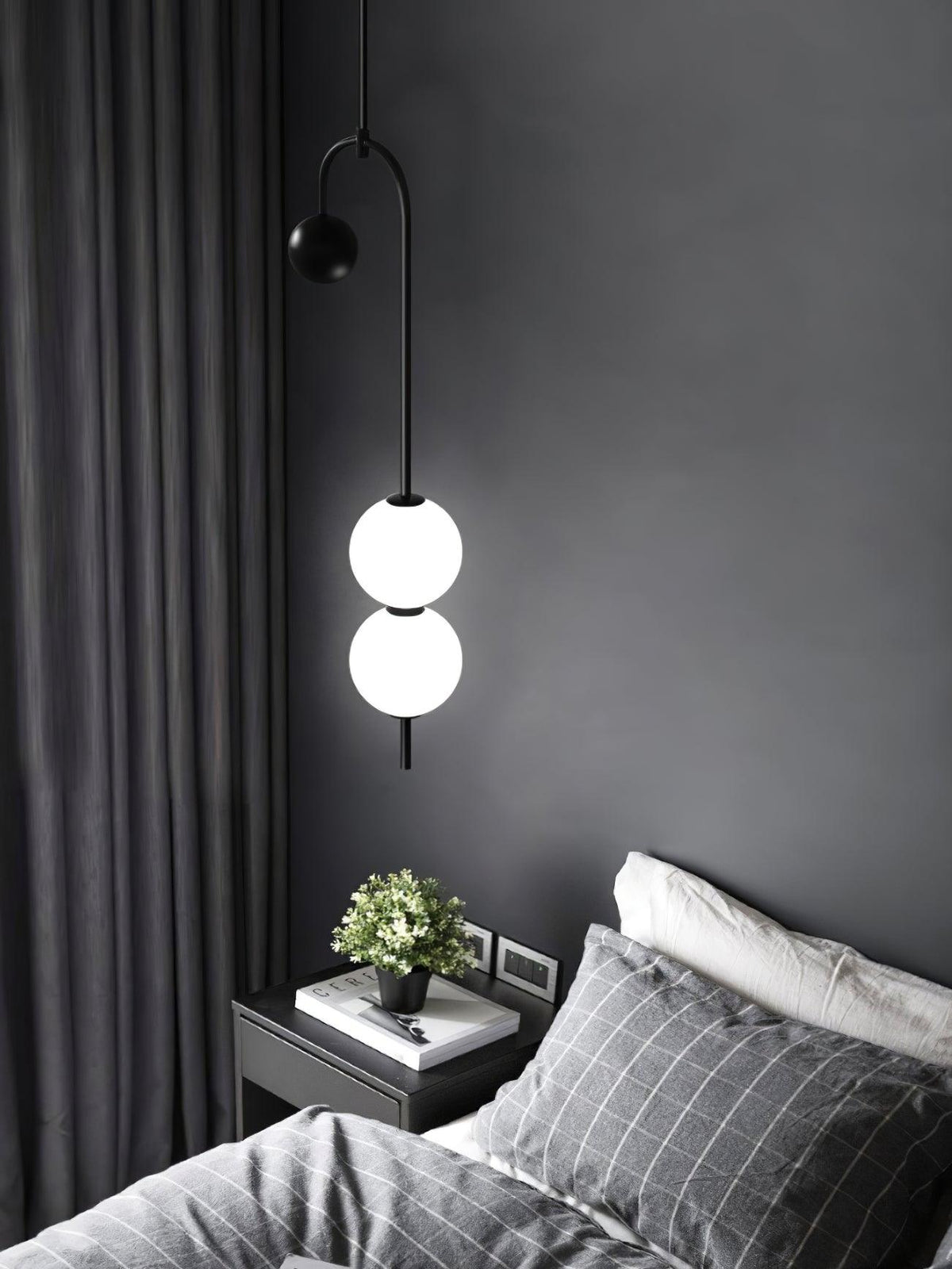 Ellise kunststof artistieke hanglamp