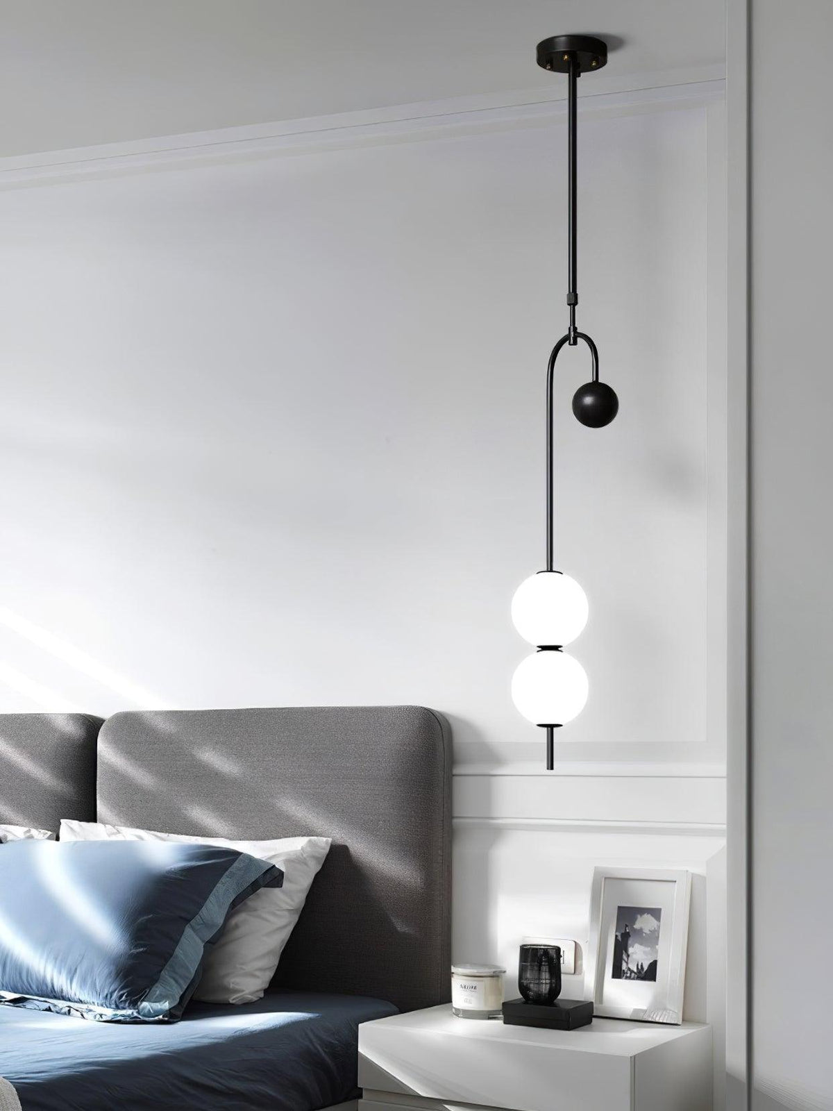 Ellise kunststof artistieke hanglamp