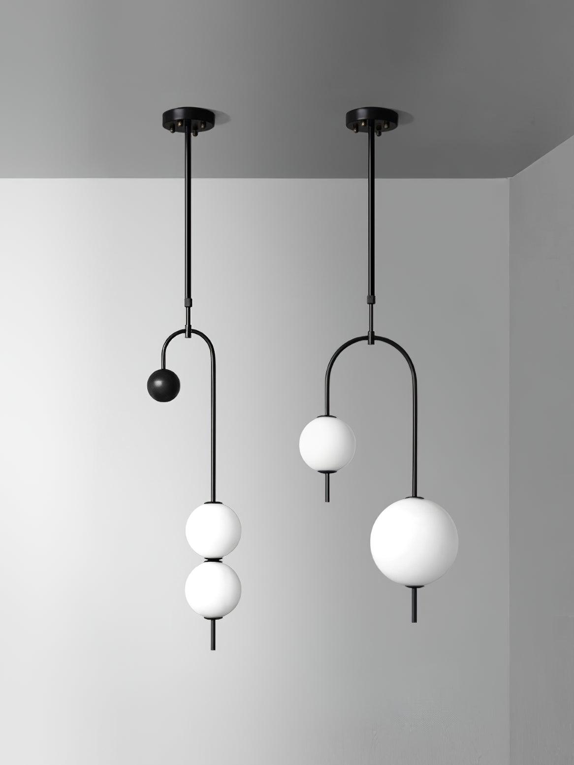 Ellise kunststof artistieke hanglamp