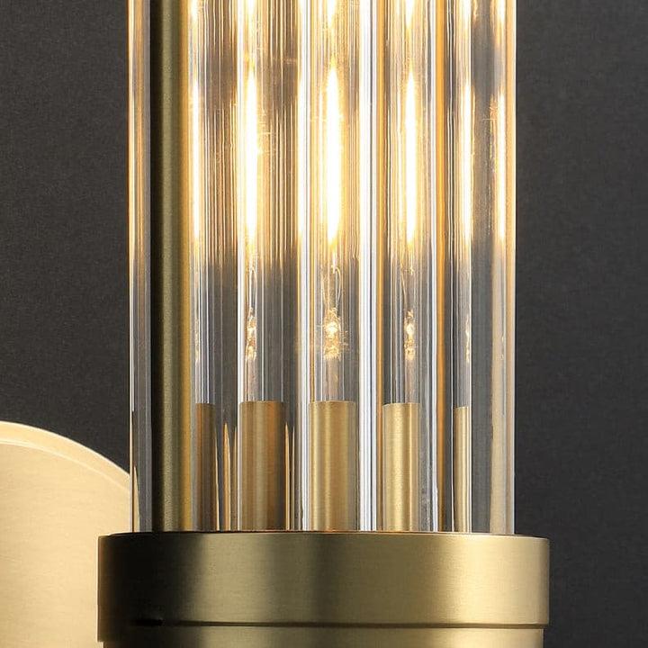 Vevenisra Noordse kunst cilinderglas wandlamp van glas