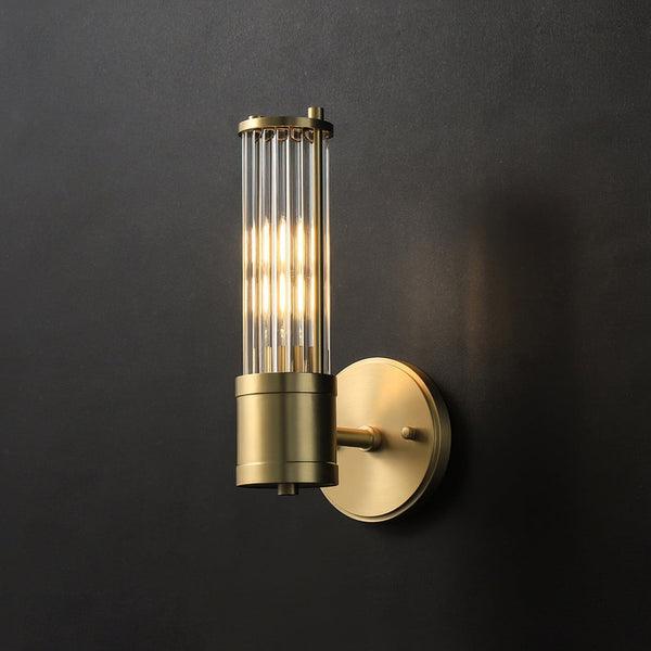 Vevenisra Noordse kunst cilinderglas wandlamp van glas