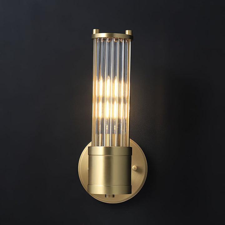 Vevenisra Noordse kunst cilinderglas wandlamp van glas